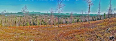 Annotated North View Panorama - courtesy of dcr