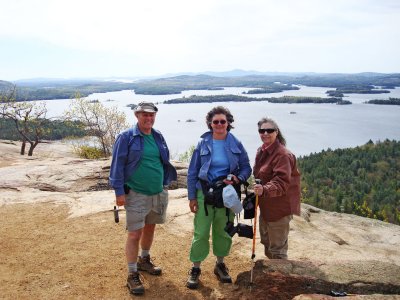 View of Squam Lake from West Rattlesnake