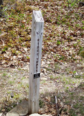 Ridge Trail Marker