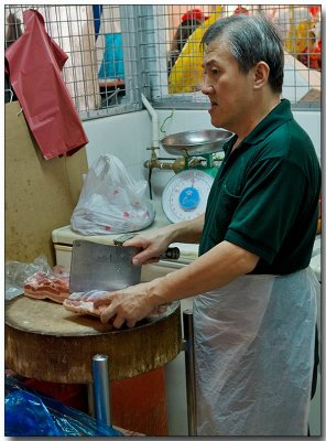 The pork man - Fu Lu Shou Centre