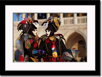 Tie Masks at Plazza Ducale