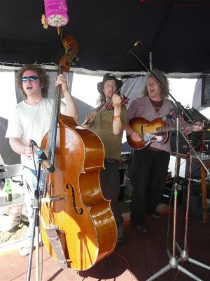 Wierdstring Band In The Radio Solfest Tent