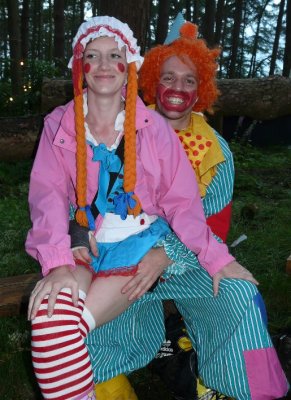 Canoodling Clowns