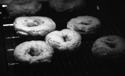 Bagel Baking: Cooling