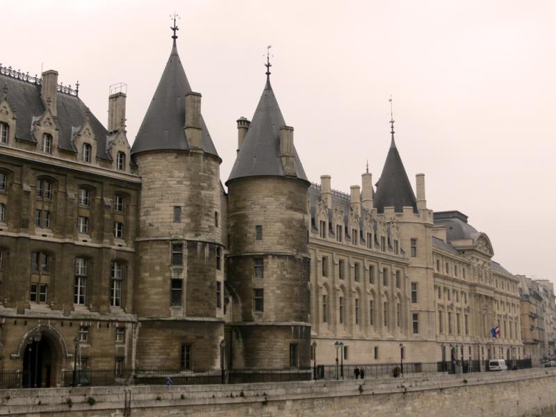 Buildings along the river Seine