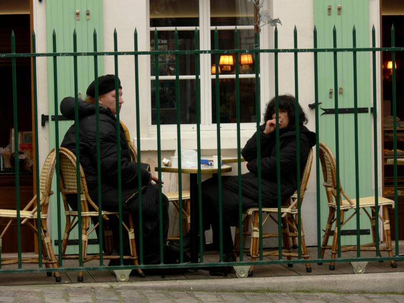 Behind bars