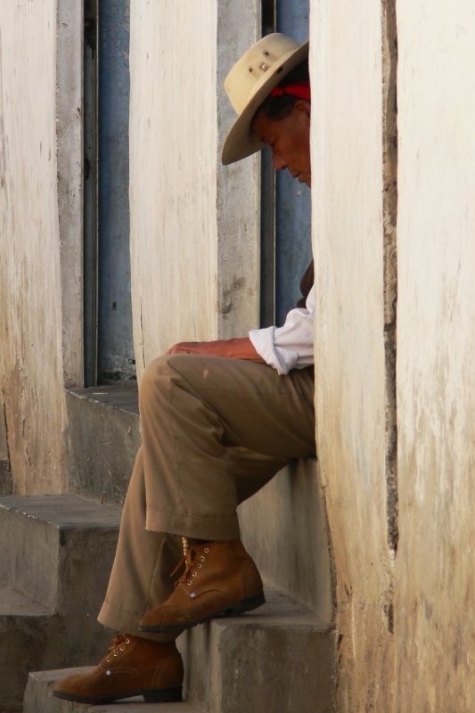 Man with hat