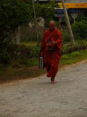 Monk on his route.jpg