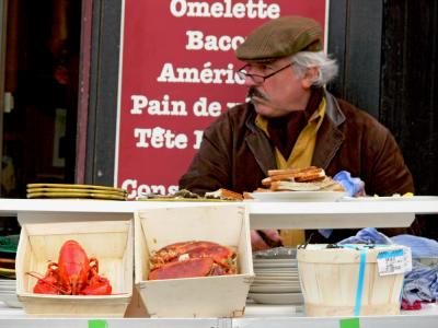 Fish seller