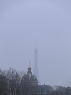 Fog above Paris