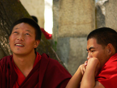 The listening monks