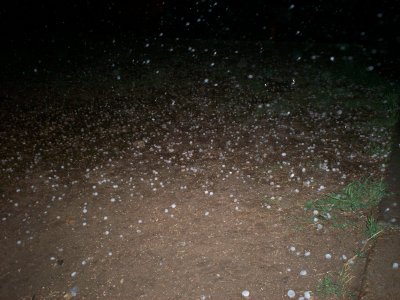 the hail