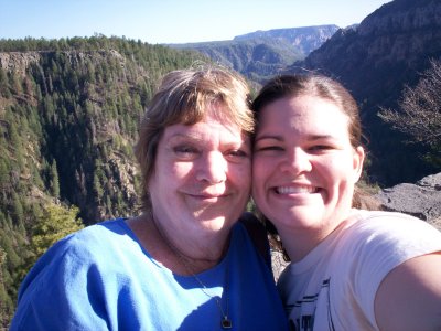 Me and Mom at Coconino National Forrest in Arizona