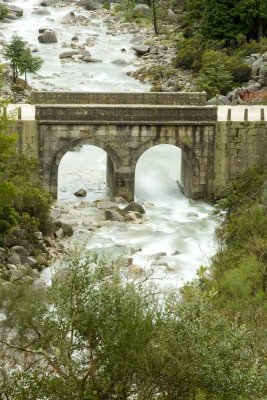 Gers - Bridge near Arado water fall