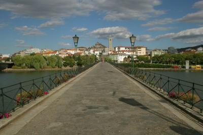 Mirandela - City From Old Bridge