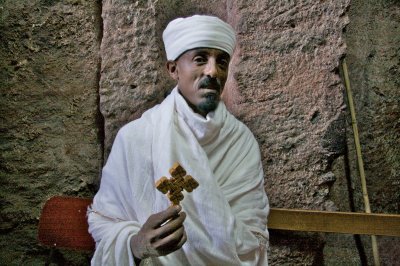 Another priest in Lalibela