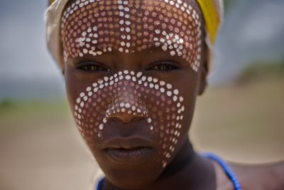Boy from Arbore tribe, Omo valley