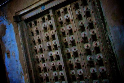 Door in Stone Town, Zanzibar