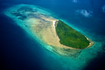 An island off Zanzibar