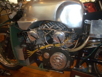 1955 V-8 500cc Moto-Guzzi GP replica