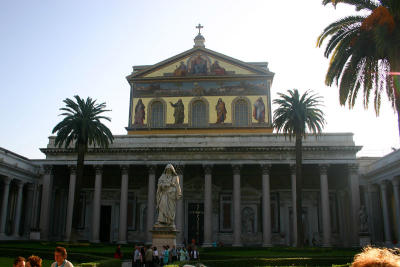 The Basilica of Saint Paul Outside the Walls