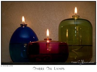 21Jan06 Ombre Oil Lamps - 9874