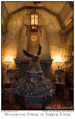 Hollywood Tower of Terror Foyer - 8244 03Dec05