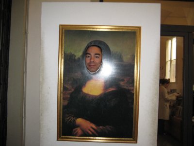 and the real mona lisa (G)