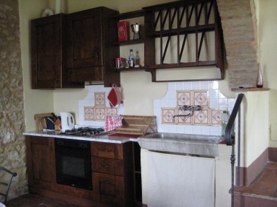 our kitchen in podere casanuova (G)