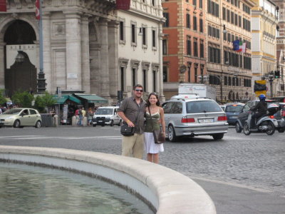 zach and adryon at piazza della republica (G)