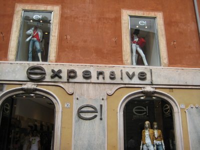 expensive store (G)