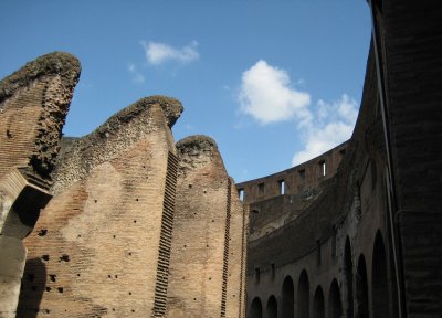 great shot of colosseum interior (G)