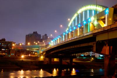 Night Shots of MacArthur Bridge One