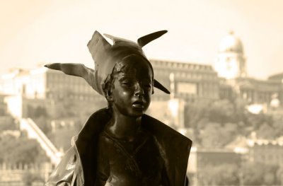 Statue enfant