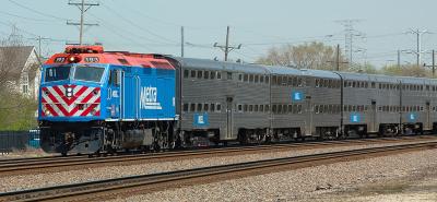 Metra 193 on Train 1231