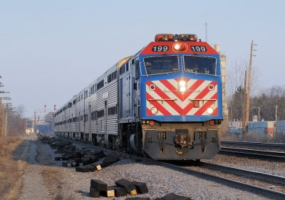 Metra 199 on Train 1269