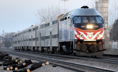 Metra 402 on Train 1279