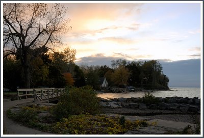 Ontario Lake Front Evening