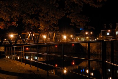Erie Canal at Night