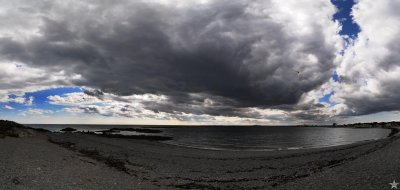 Storm Over Rock Beach