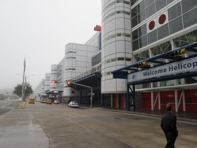 Houston Convention Center from street level