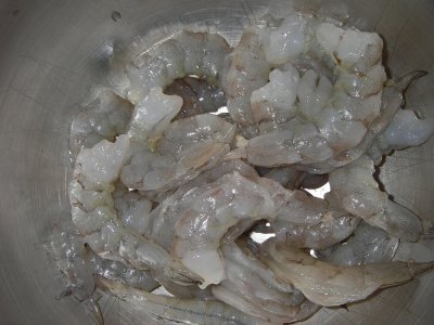 Shelled shrimp