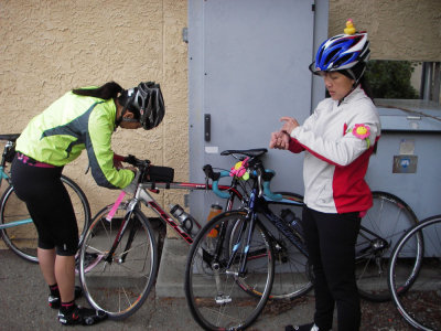 Donning bracelets, numbering bikes_005.jpg
