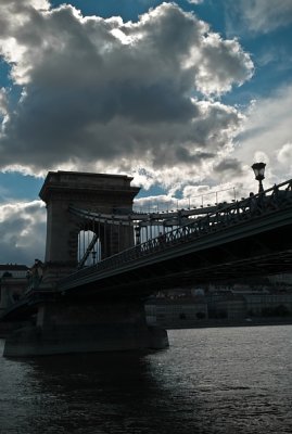 the Chain Bridge & sky