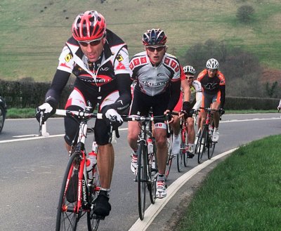 cycle racing in north Wales