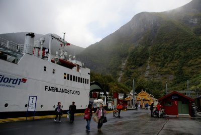 Ferry boat at Flam
