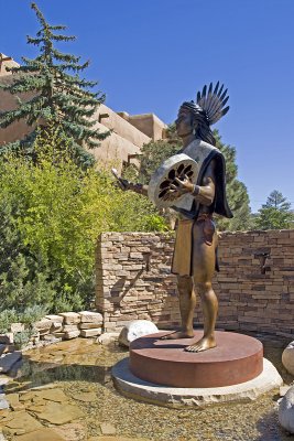 Indian Sculpture Santa Fe
