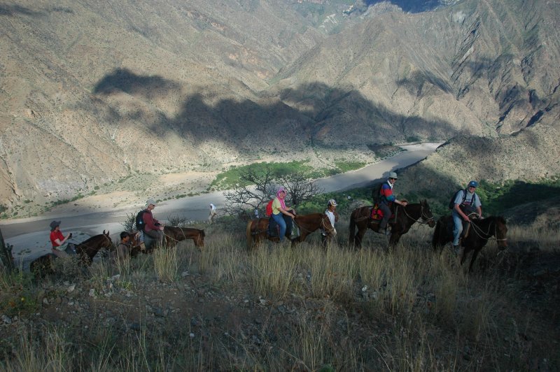 Horsetrail between Mendan and Cocabamba