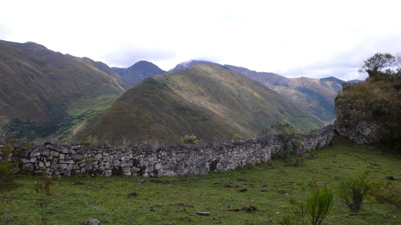 The impressive wall of La Joya