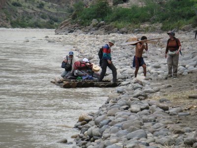 Rio Maraon. Safe on land again...